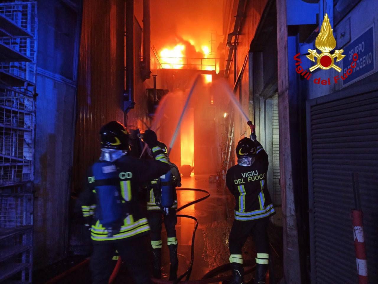 incendio Fonderie Assisi
