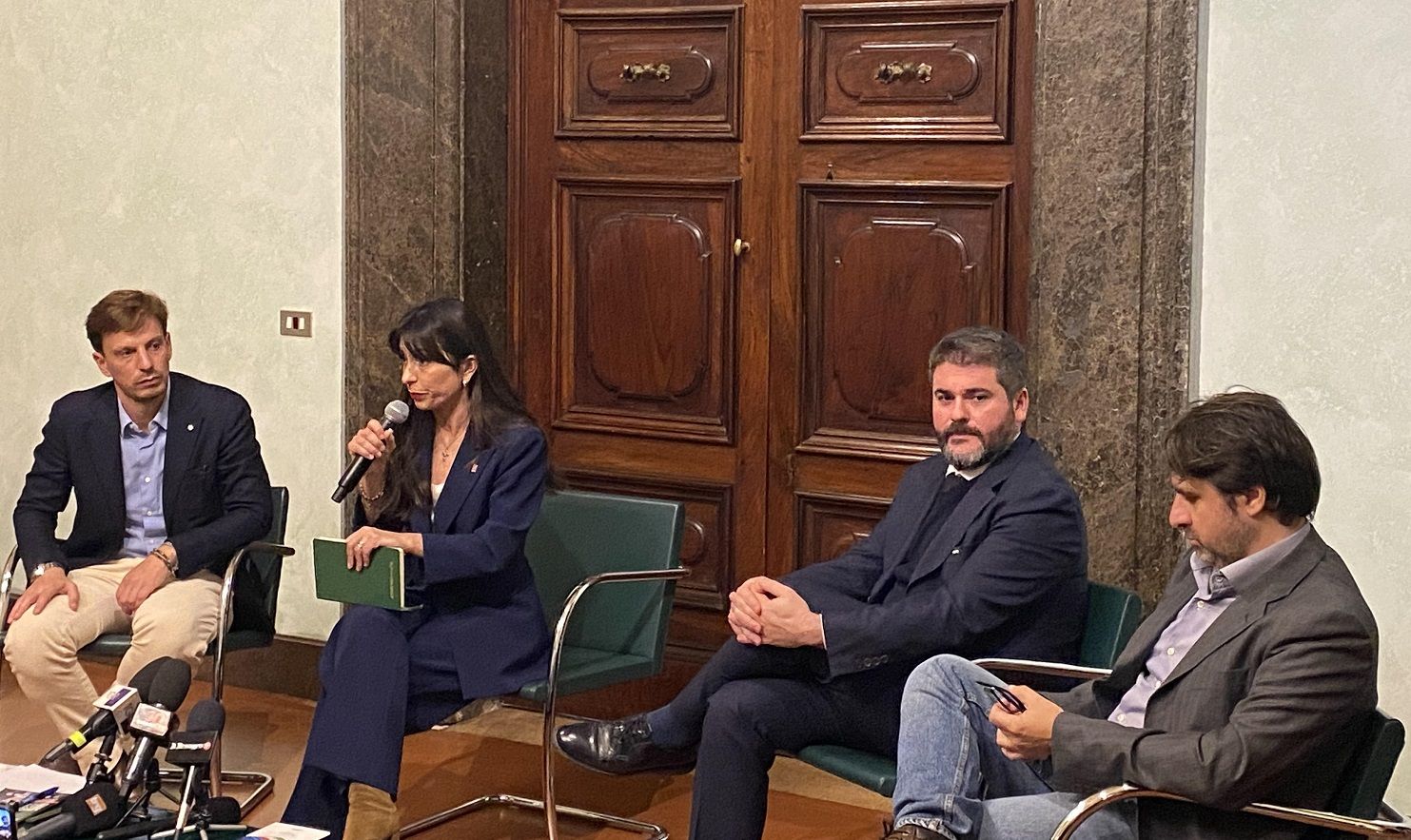 conferenza stampa Proietti