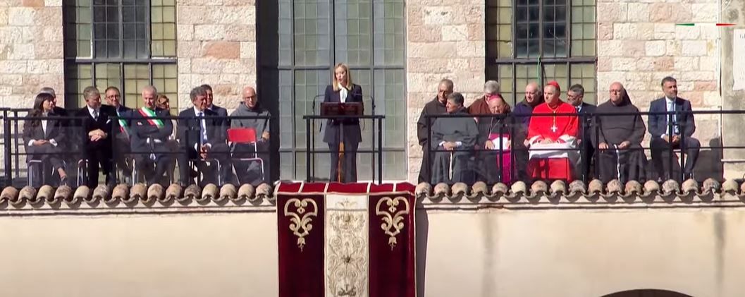 meloni assisi