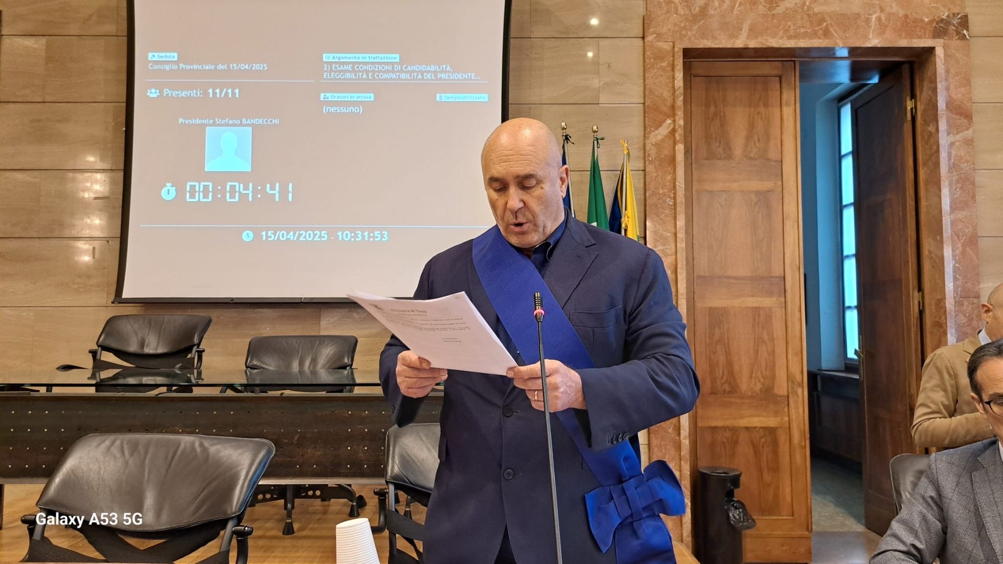 Stefano Bandecchi Provincia