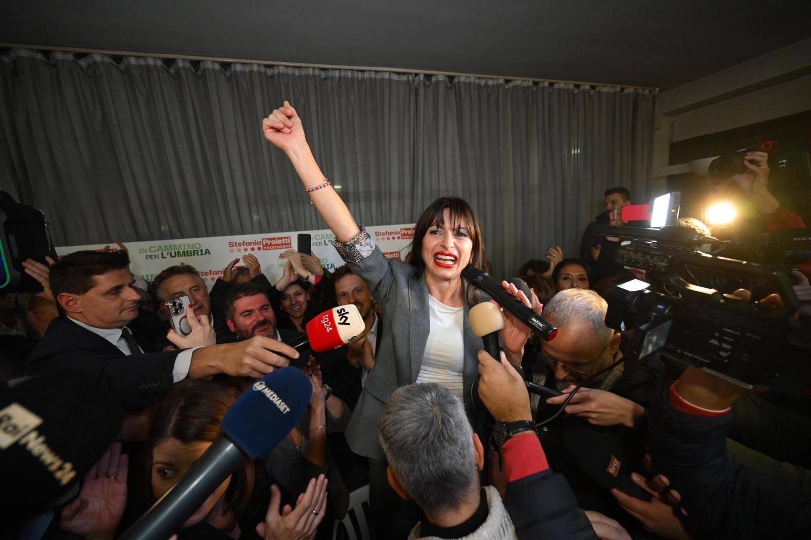 stefania proietti presidente regione umbria
